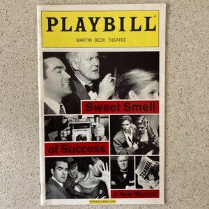 Playbill Sweet Smell of Success John Lithgow Kelli O'Hara Brian d'Arcy James